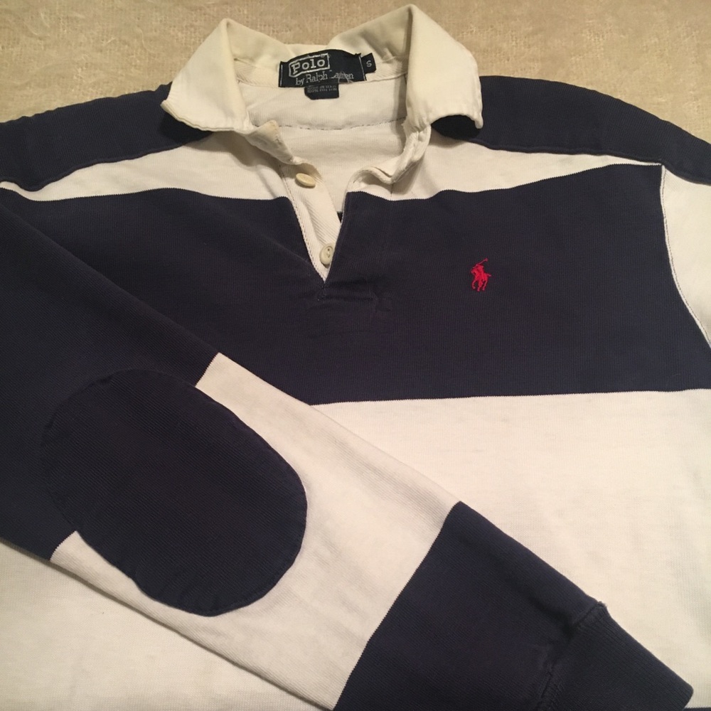 Mens VINTAGE EARLY 80S Ralph Lauren Polo Rugby